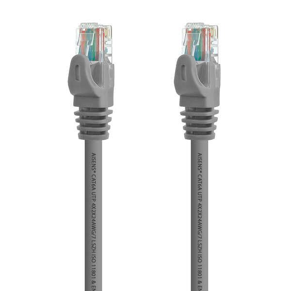 AISENS - A145-0324 cable de red Gris 0 25 m Cat6a U/UTP (UTP)