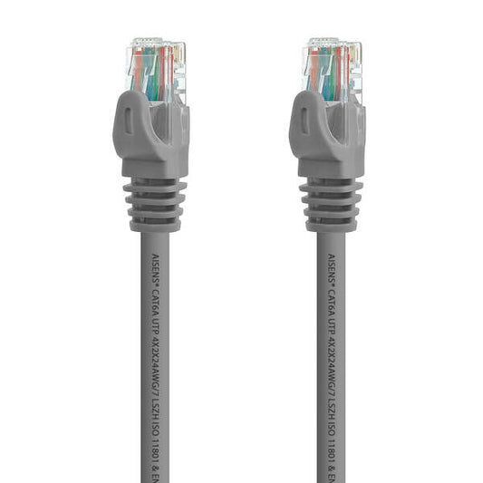 AISENS - A145-0324 cable de red Gris 0 25 m Cat6a U/UTP (UTP)