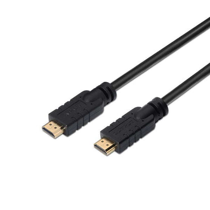 AISENS - Cable HDMI V2.0 Premium alta velocidad / HEC 4k@60Hz 18Gbps con repetidor  A/M-A/M  Negro  25 m