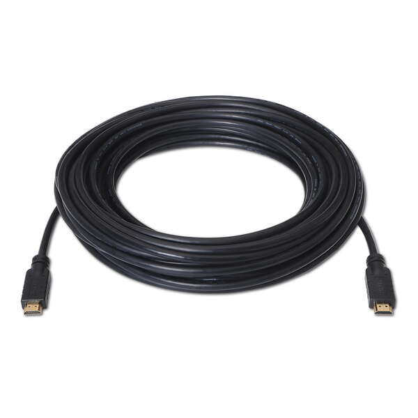 AISENS - Cable HDMI V2.0 Premium alta velocidad / HEC 4k@60Hz 18Gbps con repetidor  A/M-A/M  Negro  25 m