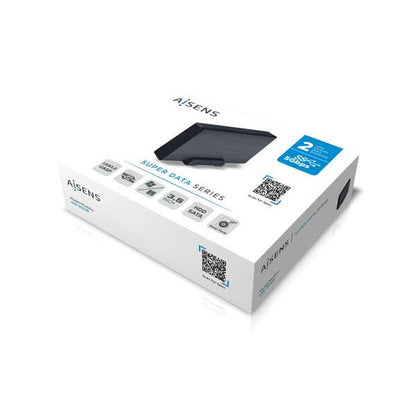 AISENS - Caja externa 3 5" ASE-3530B SATA a USB 3.0/USB 3.1 Gen1  Negra