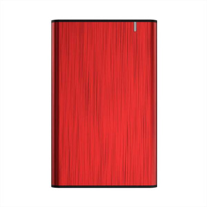 AISENS - Caja Externa 2 5" ASE-2525RED 9.5mm SATA a USB 3.0/USB3.1 Gen1  Rojo