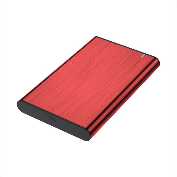 AISENS - Caja Externa 2 5" ASE-2525RED 9.5mm SATA a USB 3.0/USB3.1 Gen1  Rojo