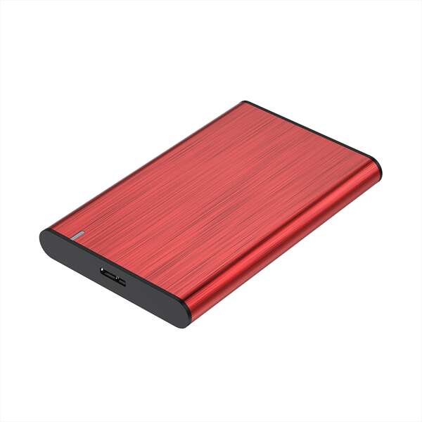 AISENS - Caja Externa 2 5" ASE-2525RED 9.5mm SATA a USB 3.0/USB3.1 Gen1  Rojo