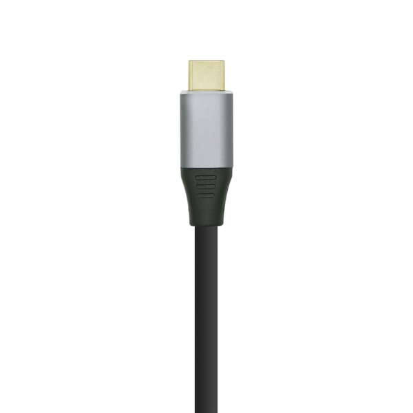 AISENS - Cable conversor USB-C a HDMI 4K@60HZ  USB-C/M-HDMI/M  Negro  0.8m