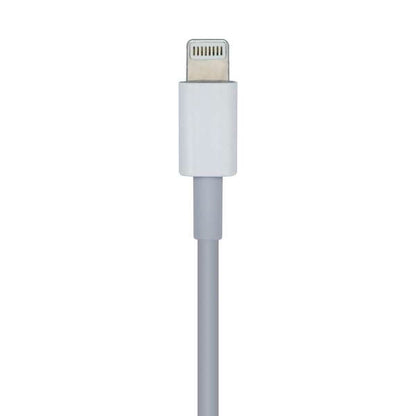 AISENS - Cable USB 2.0 USB-? A Lightning PD 2A  Lightning/M-USB-?/M  Blanco  20cm