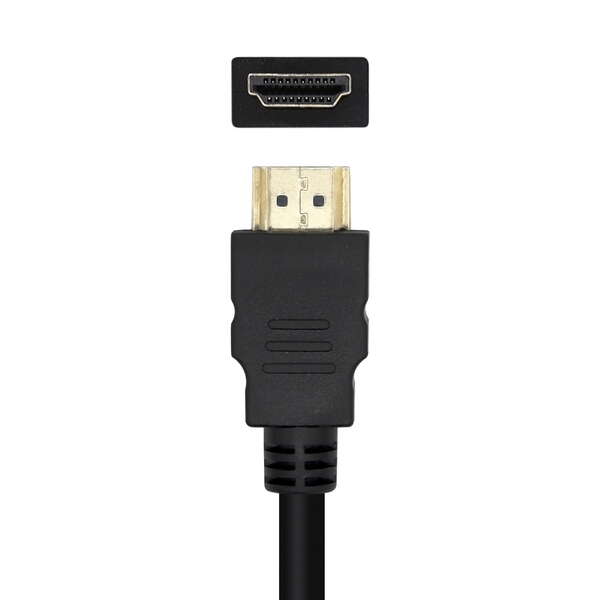 AISENS - Cable Conversor DisplayPort A HDMI  DP/M-HDMI/M  Negro  1.0m