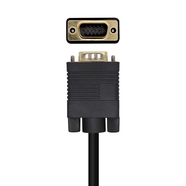 AISENS - Cable Conversor DisplayPort A VGA  DP/M-VGA/M  Negro  3.0m