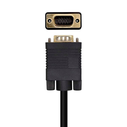 AISENS - Cable Conversor DisplayPort A VGA  DP/M-VGA/M  Negro  3.0m