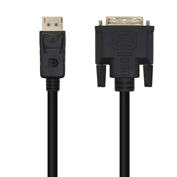 AISENS - Cable Conversor DisplayPort A DVI  DP/M-DVI/M  Negro  3.0m