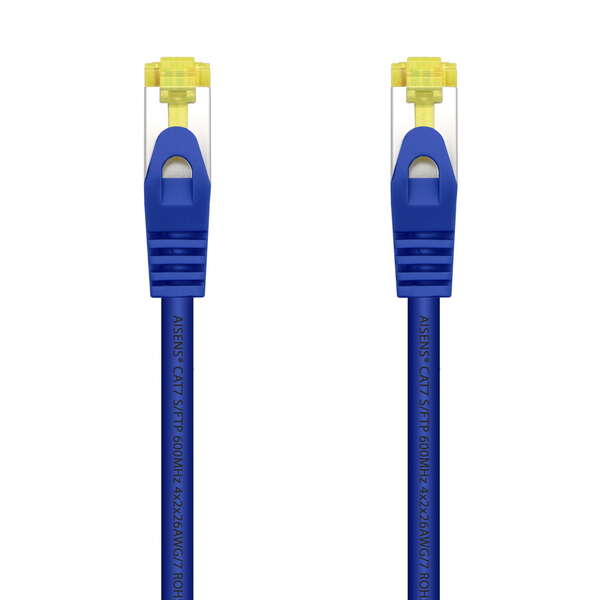 AISENS - Cable De Red Latiguillo RJ45 LSZH Cat.7 600 MHz S/FTP PIMF AWG26  Azul  2.0 m