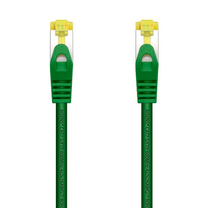 AISENS - Cable De Red Latiguillo RJ45 LSZH Cat.7 600 MHz S/FTP PIMF AWG26  Verde  2.0 m