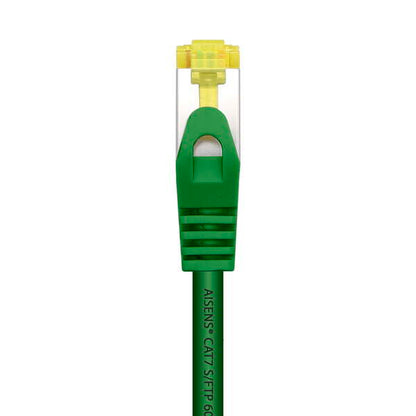 AISENS - Cable De Red Latiguillo RJ45 LSZH Cat.7 600 MHz S/FTP PIMF AWG26  Verde  2.0 m