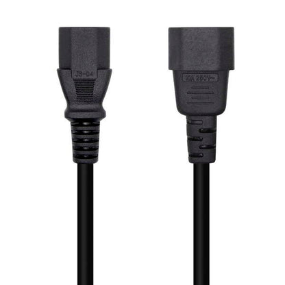 AISENS - Cable Alimentación CPU  C13/H-C14/M  Negro  10 m