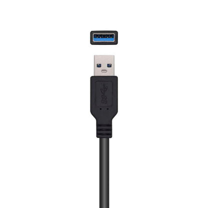 AISENS - Cable USB 3.0 Prolongador Con Amplificador  Tipo A/M-A/H  Negro  5.0m