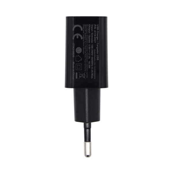 AISENS - Cargador USB 10W Alta Eficiencia  5V/2A  Negro