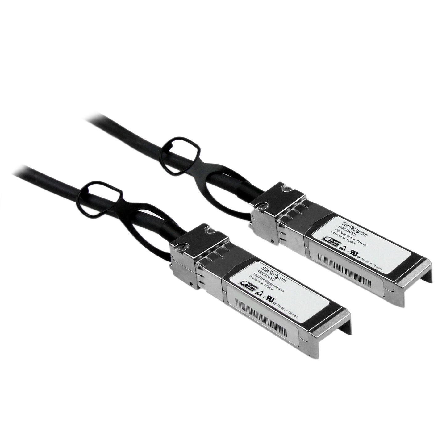 StarTech.com - Cable de 5m Twinax Direct Attach SFP+ a SFP+ - 10G Compatible con Cisco SFP-H10GB-CU5M - DAC de Cobre SFP+ 10GbE - DAC Pasivo de Bajo Poder 10Gbps Firepower ASR920 ASR9000