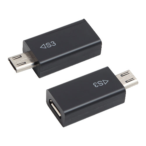 LogiLink - UA0183 cambiador de género para cable Micro USB 11-p Micro USB 5-p Negro