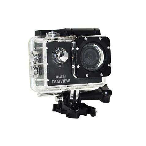 Camview Camara Deportiva Full HD 1080P 12MP - Angular de 140° - Sumergible 30m con Carcasa - Pantalla LCD de 2" 1 pieza(s)