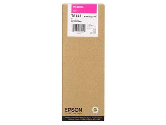 Epson T6143 Magenta Cartucho de Tinta Original - C13T614300 Tintasmurcia.com