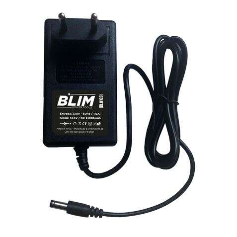 Blim Cargador de Bateria Rapido 12V - Valido para las Referencias de Bateria Blim BL0102, BL0194 1 pieza(s)