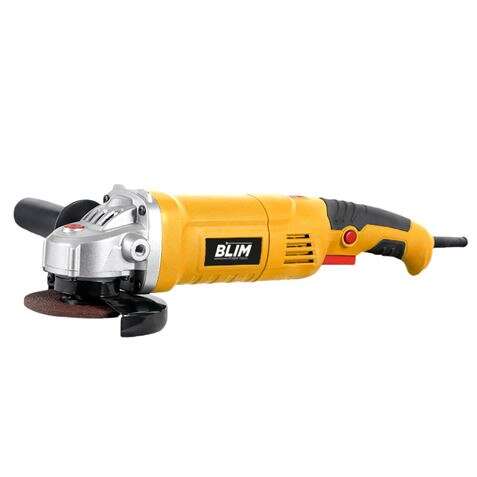 Blim Radial 125mm - Potencia 1200W - Regulacion Electronica - Diseño Ergonomico - Empuñadura Multiposicion - Proteccion Antichispas - Boton de Bloqueo 1 pieza(s)