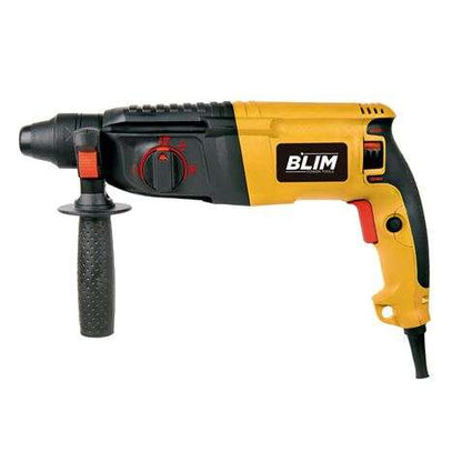 Blim Taladro SDS 800W 3 Julios - Funcion Martillo Percutor - Velocidad Regulable 0-1100rpm - Portabrocas Cambio Rapido SDS - Boton de Bloqueo - Incluye Maletin con Accesorios 1 pieza(s)