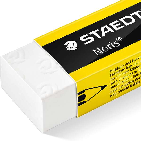 Staedtler Noris 526 Pack de 1 Goma de Borrar de Plastico + 1 Sacapuntas de Plastico 1 pieza(s)