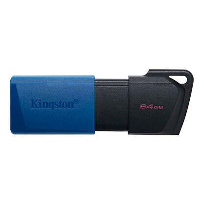 Kingston Technology - DataTraveler Exodia M unidad flash USB 64 GB USB tipo A 3.2 Gen 1 (3.1 Gen 1) Negro  Azul