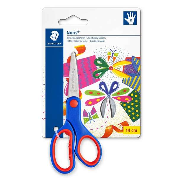 Staedtler - Noris Club 965 Tijeras de manualidades Azul  Rojo