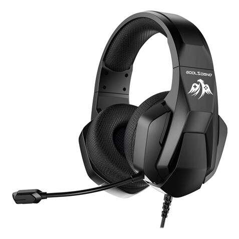 Coolsound G8 Auriculares Gaming con Microfono Flexible - Compatible con PC, MAC, PS5, PS4, Xbox 360, Nintendo Switch - Diadema Ajustable - Almohadillas Acolchadas - Controles en Auricular - Cable de 2m 1 pieza(s)