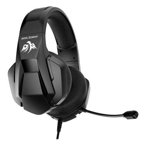 Coolsound G8 Auriculares Gaming con Microfono Flexible - Compatible con PC, MAC, PS5, PS4, Xbox 360, Nintendo Switch - Diadema Ajustable - Almohadillas Acolchadas - Controles en Auricular - Cable de 2m 1 pieza(s)