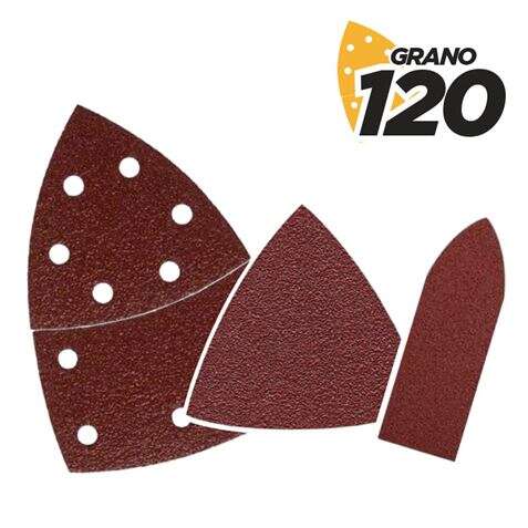 Blim Pack de 9 Lijas con Velcro para Lijadora BL0137 - Grano 120 - 3 Formatos 1 pieza(s)