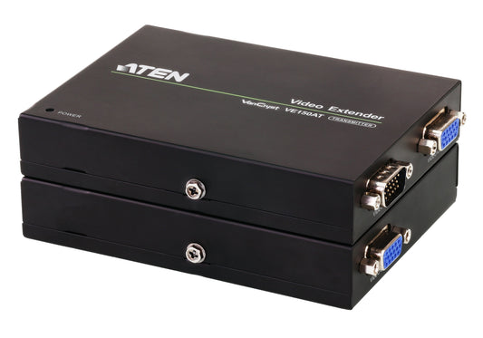 ATEN - VE150A extensor audio/video Transmisor y receptor de señales AV Negro