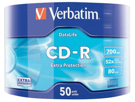 Verbatim - CD-R Extra Protection 700 MB 52x 50 pieza(s)