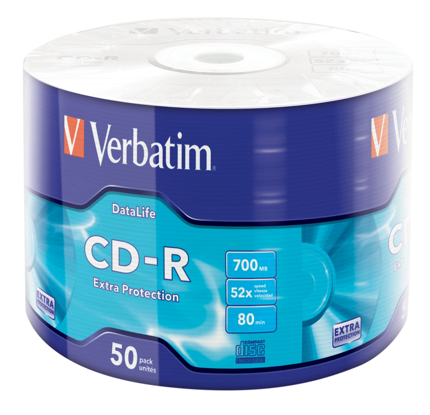 Verbatim - CD-R Extra Protection 700 MB 52x 50 pieza(s)