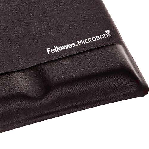 Fellowes - 9181201 alfombrilla para ratón Negro