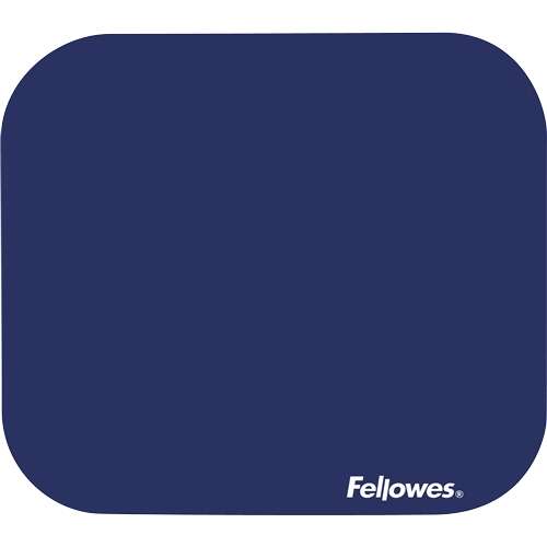 Fellowes Alfombrilla Premium - Base de Goma Antideslizante - Superficie de Poliester - 23.2x19.9cm - Color Azul 1 pieza(s)