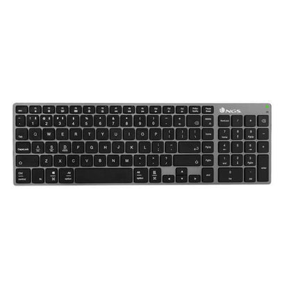 NGS Fortune-BT Teclado Multidispositivo Inalambrico USB Bluetooth - Silencioso - Teclas X-Type - Bateria Recargable 1 pieza(s)