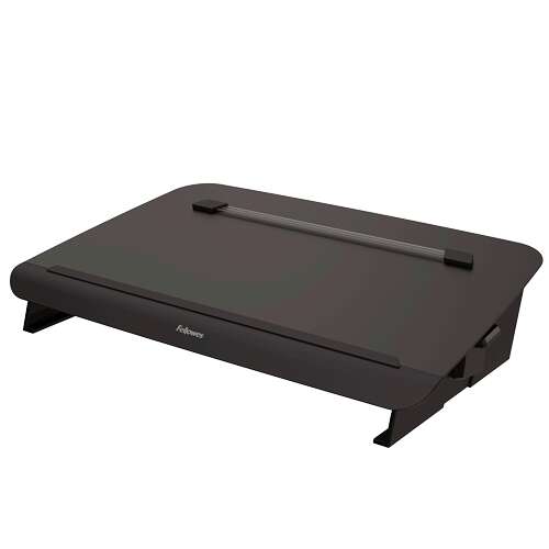 Fellowes Hana Soporte y Atril - Guia Magnetica de Lectura -  Diseño Elegante y Duradero - Hasta 5kg - Color Negro 1 pieza(s)