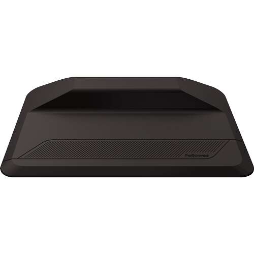 Fellowes ActiveFusion Alfombra Antifatiga - Peldaño para Multiples Posiciones de Pie - Bordes Biselados - Diseño Ergonomico - Color Negro 1 pieza(s)