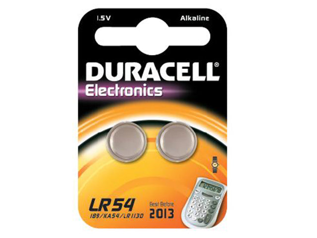 Duracell - LR54 Batería de un solo uso SR54 Alcalino