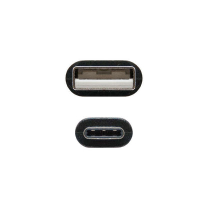 Nanocable - 10.01.2103 cable USB USB 2.0 3 m USB A USB C Negro