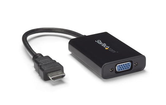 StarTech.com - Cable Adaptador Externo Conversor de Vídeo y Audio HDMI a VGA - 1920x1200