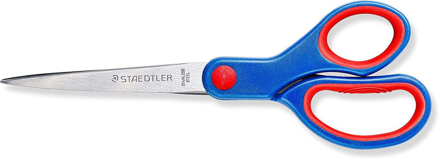 Staedtler Noris 965 Tijera Escolar para Niños - Acero Inoxidable - Suave y Ergonomica - Corte de Calidad - Longitud 21cm 1 pieza(s)