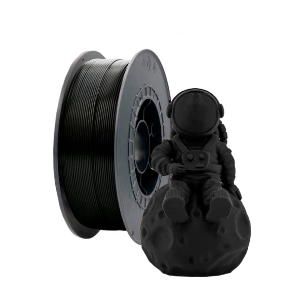 Filamento 3D PLA - Diametro 1.75mm - Bobina 1kg - Color Negro Tintasmurcia.com