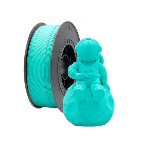 Filamento 3D PLA - Diametro 1.75mm - Bobina 1kg - Color Turquesa Tintasmurcia.com