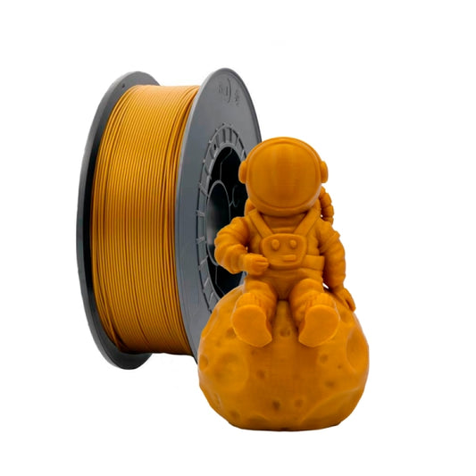 Filamento 3D PLA - Diametro 1.75mm - Bobina 1kg - Color Oro Tintasmurcia.com