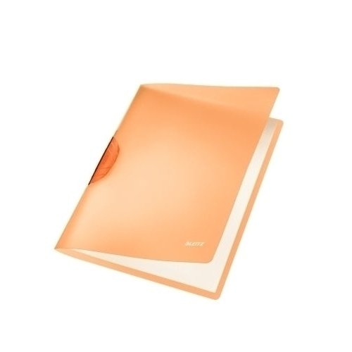 Leitz - DOSSIER CLIP LEITZ RAINBOW 30h NARANJA - Pack de 6 unidades