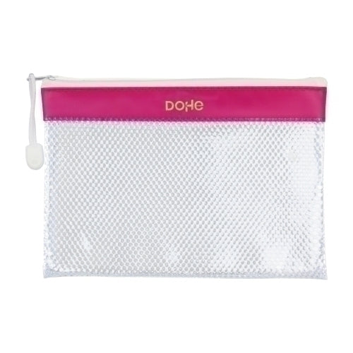 DOHE - DOSSIER SOBRE DOHE CREM. A5 PVC ROSA - Pack de 12 unidades